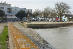 View from the old mole towards the old town